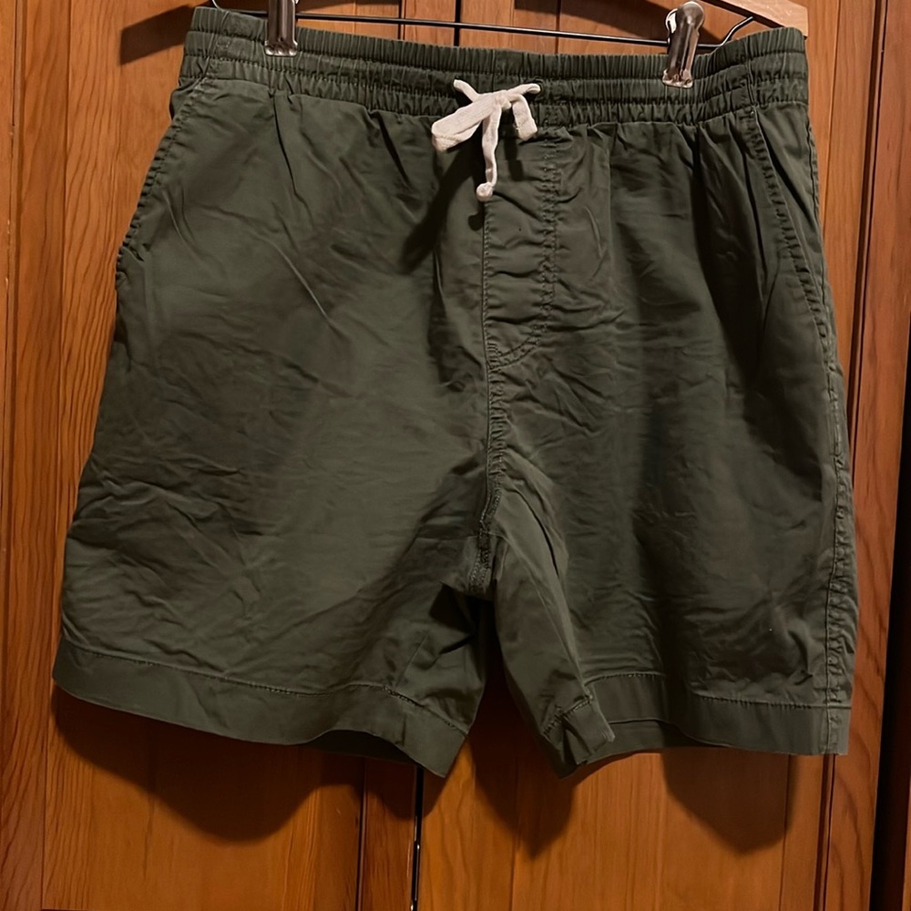 Green J. Crew Shorts